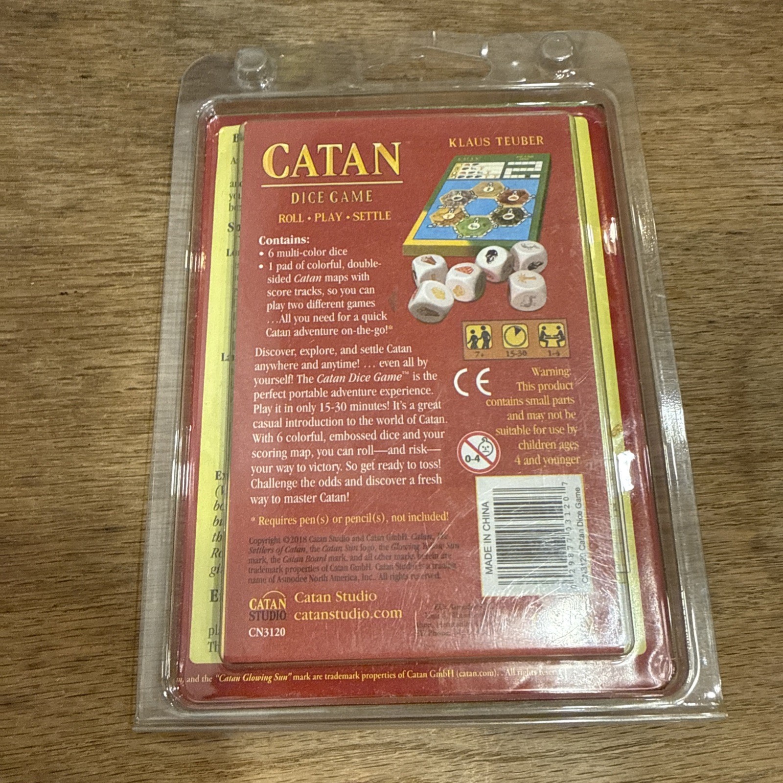 Catan Dice Game By Klaus Teuber’s Settlers Of Catan – VERY GOOD
