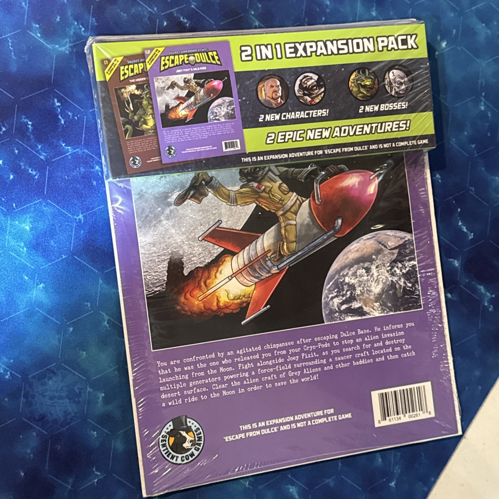 Secret Unknown Stuff: Escape from Dulce + 2 in 1 Expansion! Complete Kickstarter