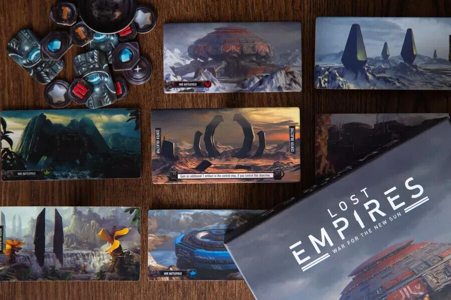 🔥🌑 NIS – Lost Empires : War for the New Sun Board Game – Kolossal Games 🌑🔥