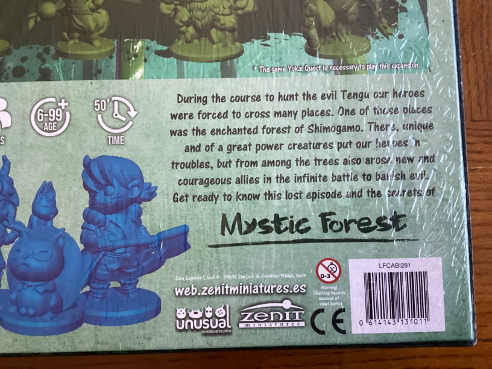 Yokai Quest Mystic Forest Game Expansion by Unusal Studio New in Shrink