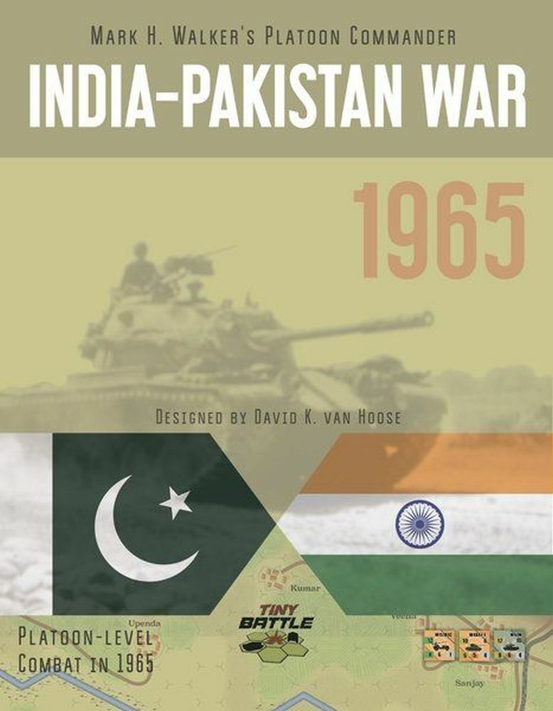 Tiny Battle Wargame Platoon Commander India Pakistan New In Zip Fast Shipping
