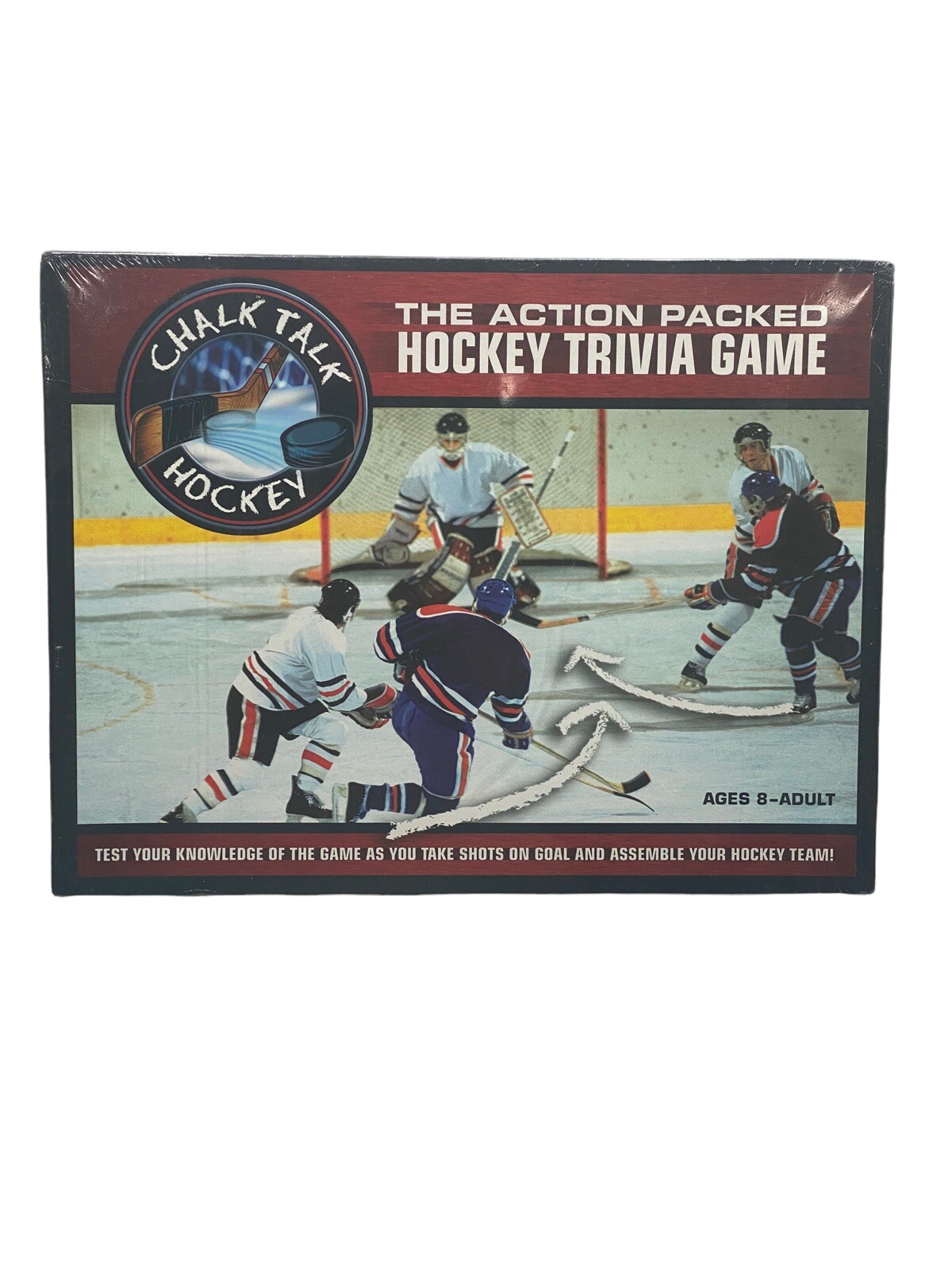 Official CHALK TALK HOCKEY Trivia Board Game FACTORY SEALED NEW 2004