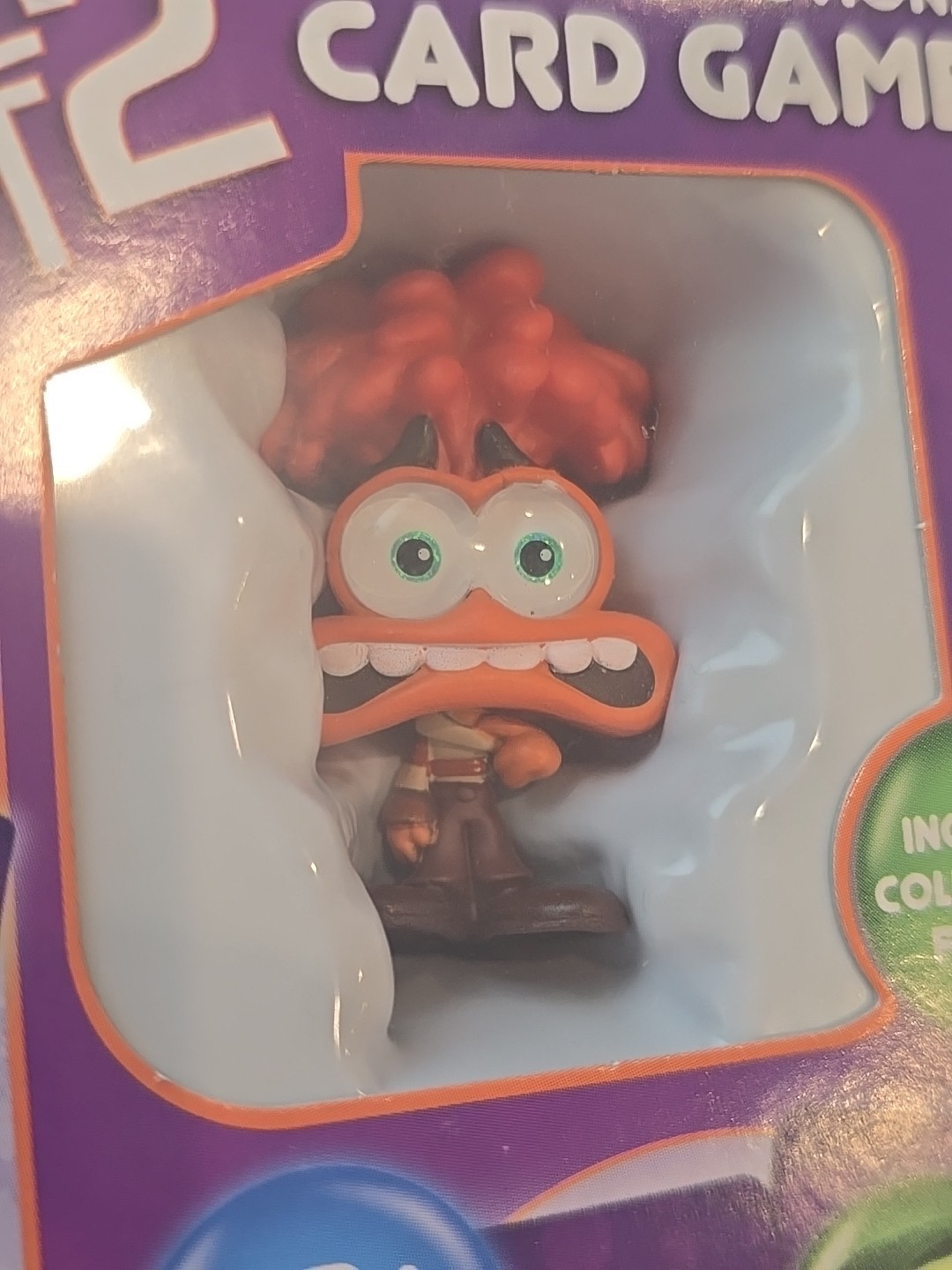 Disney Pixar Inside Out 2 Mixed-Up Emotions Card Game W/ Collectible Figure NEW