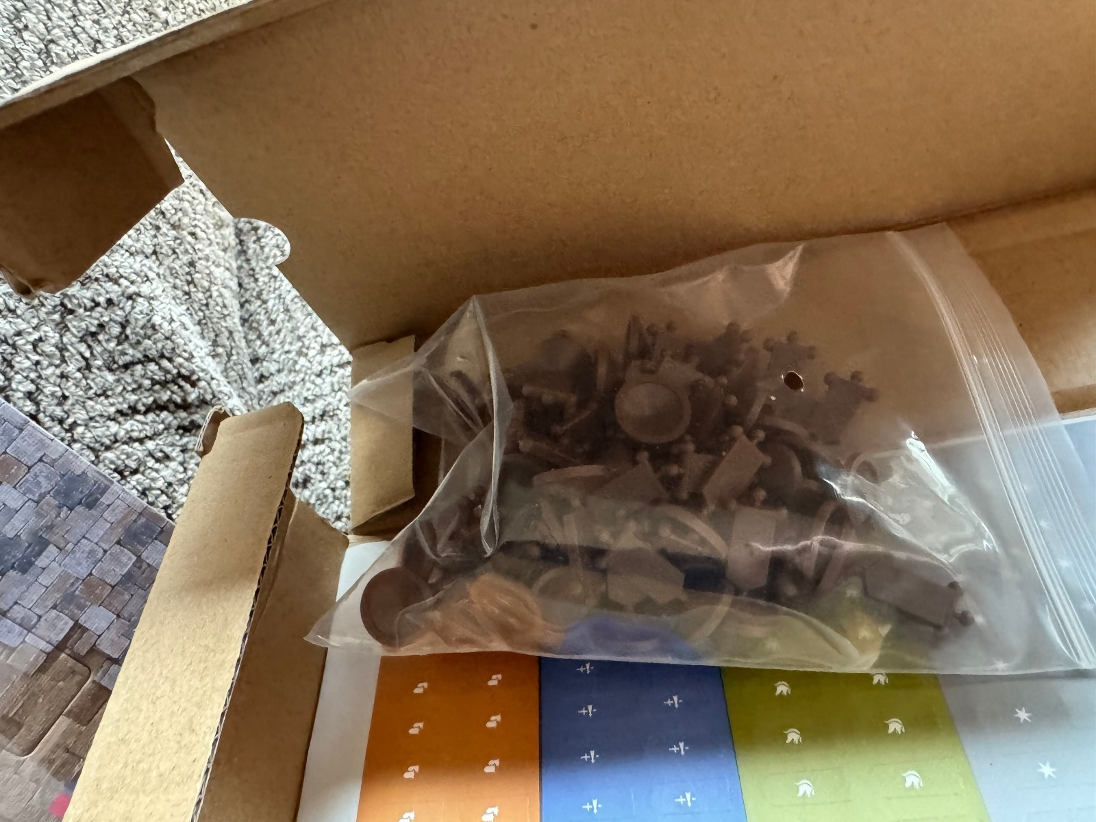 Mythic Games Board Game Joan of Arc Plunder Box and Extras