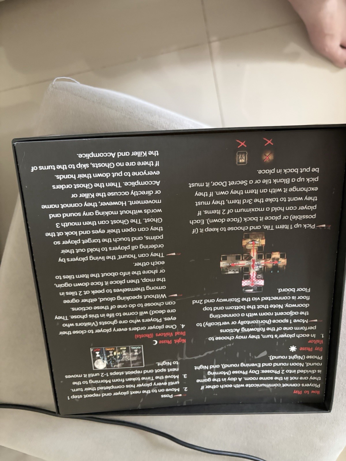 Thailand Boardgame Death Invitation [TH/EN] Invite To Slaughter Board Game