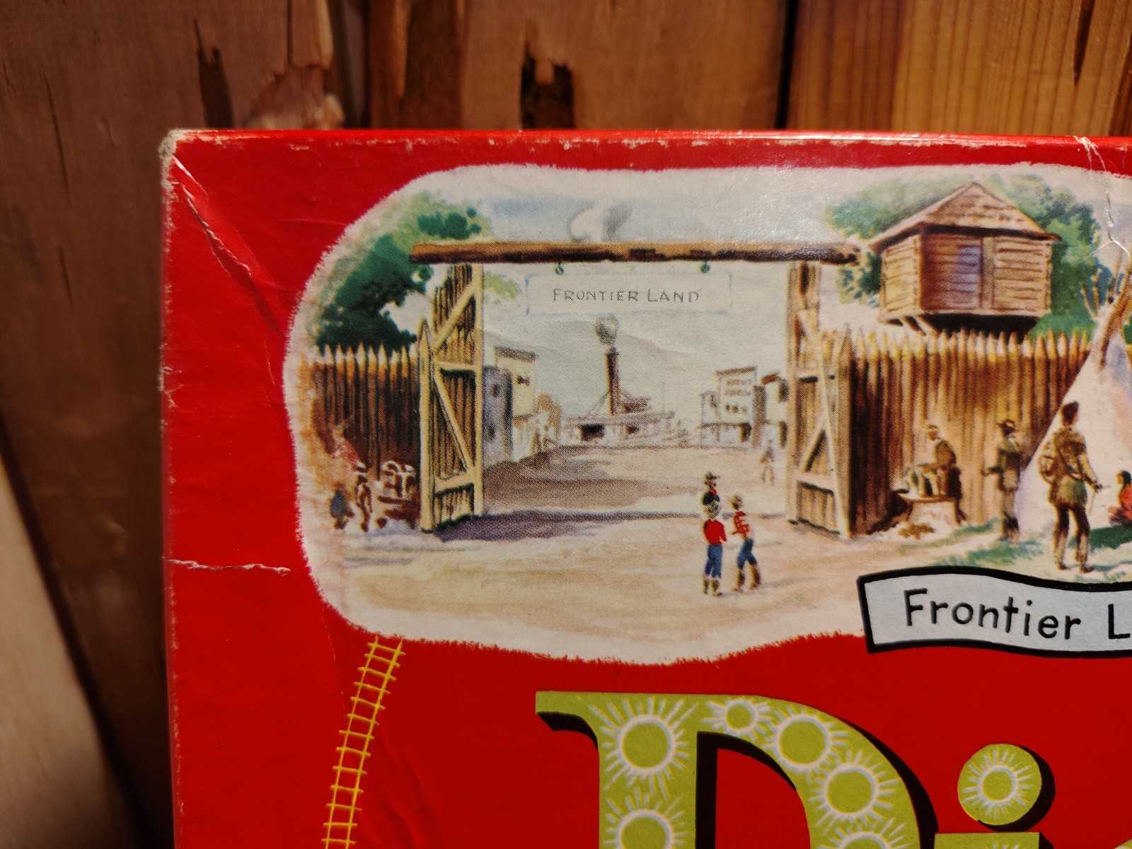 Vintage Walt Disney’s Disneyland Board Game 1954 Transogram Made In USA