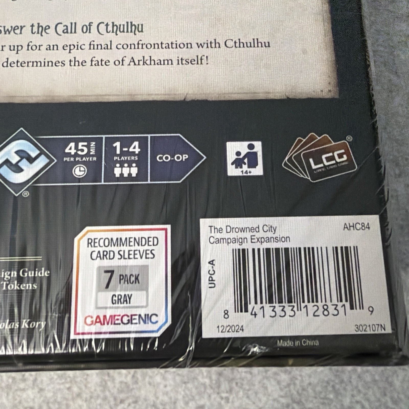 Arkham Horror: The Card Game – The Drowned City Campaign Expansion