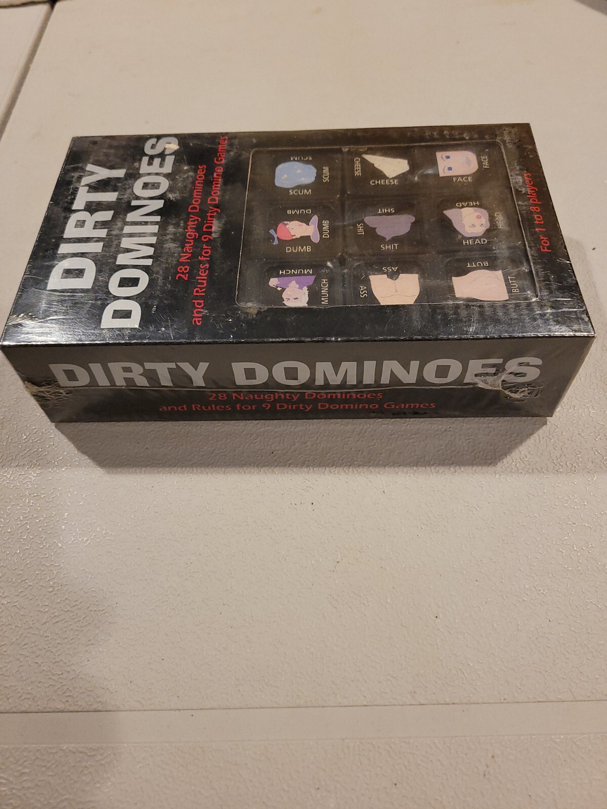 Dirty Dominoes Adult Party Game 28 Naughty Dominoes 9 Games New Sealed