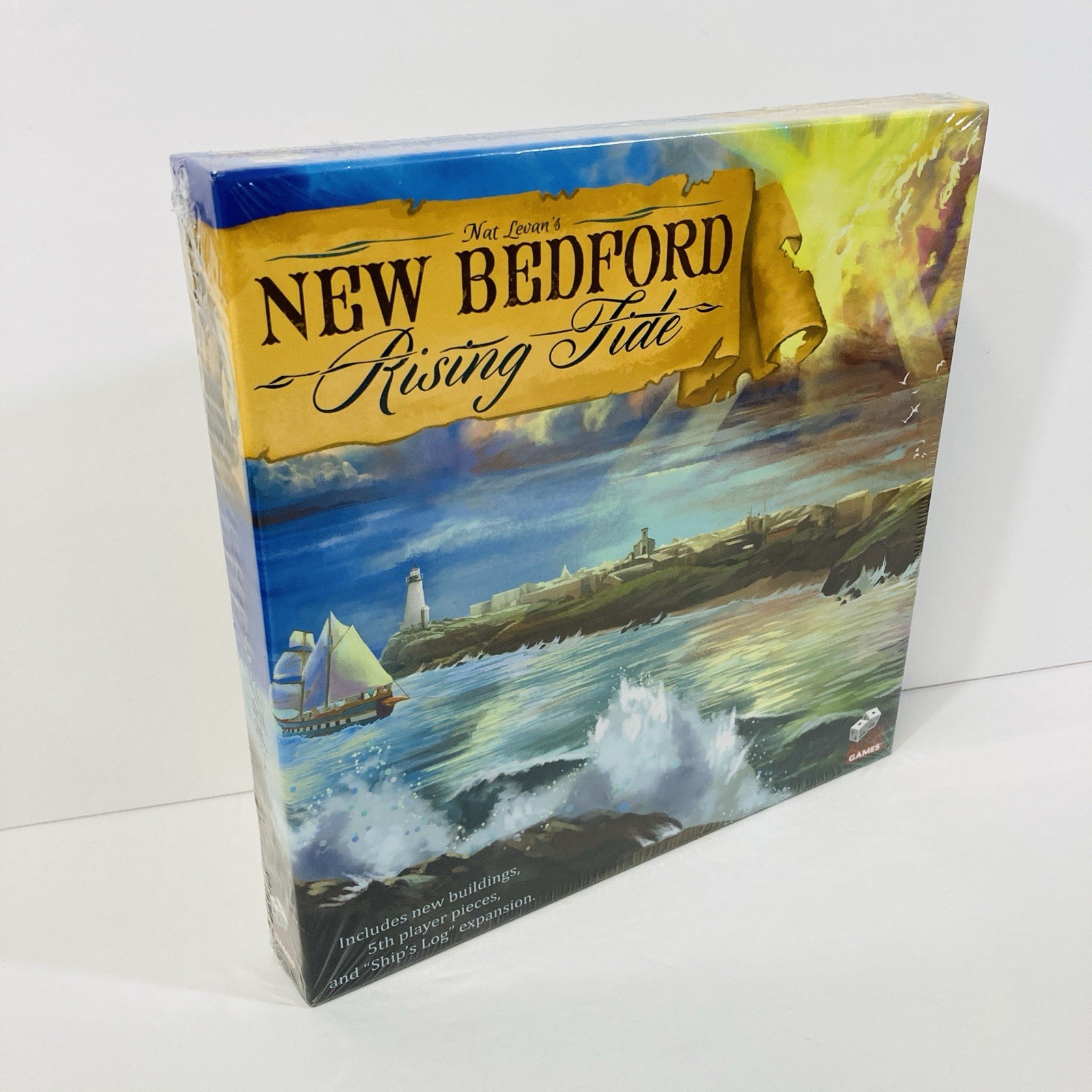 NEW BEDFORD RISING TIDE EXPANSION board game 5th Player Extension + New Modules