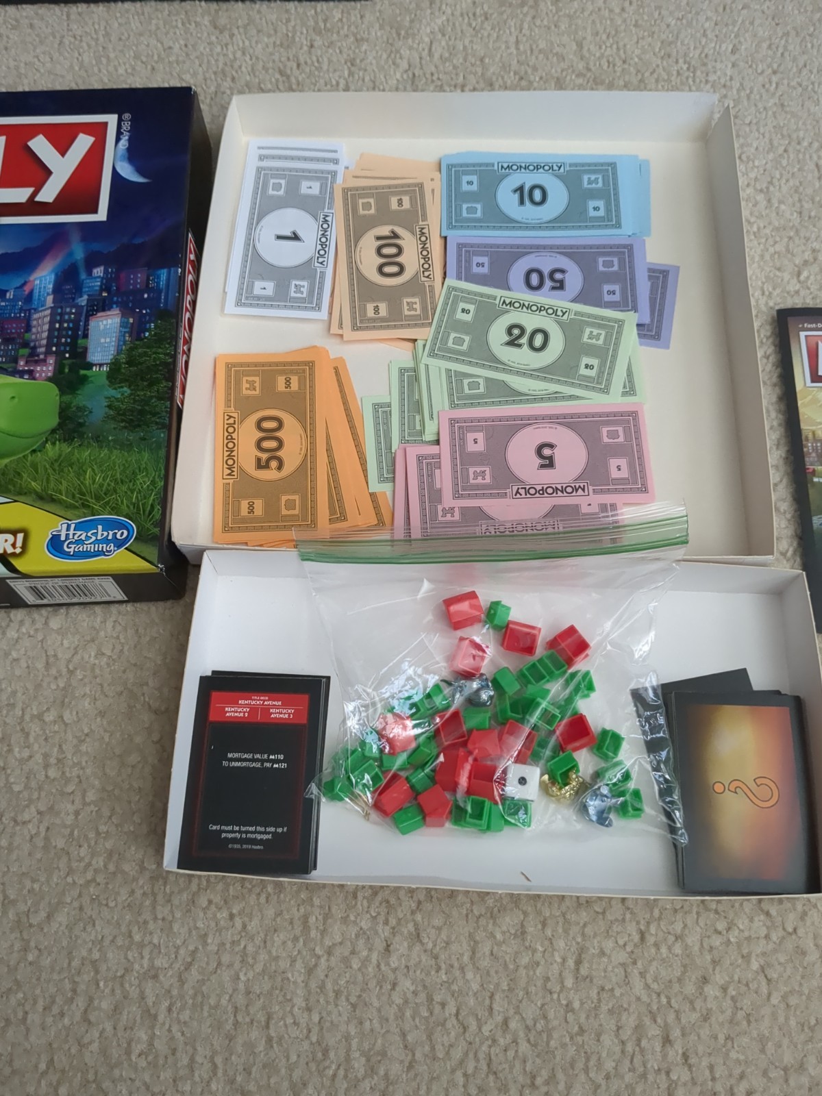 Hasbro E8915000 Monopoly Longest Game Ever Edition Complete! Never Played!