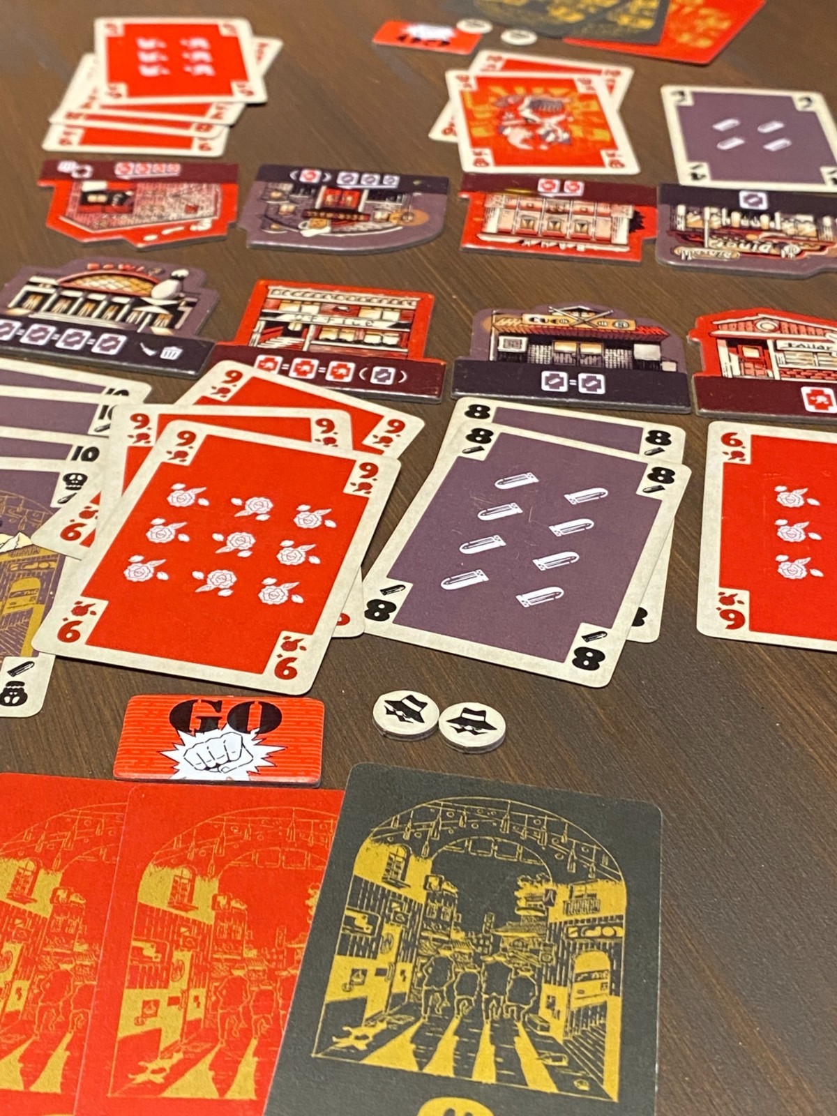 Sumidagawa Red Town Sumida River 2-5 players 30 min Go-out Card Board Game Japan