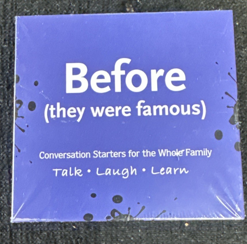 Word Teasers TRIVIA CARD Family Game — Before They Were Famous (Celebrities)