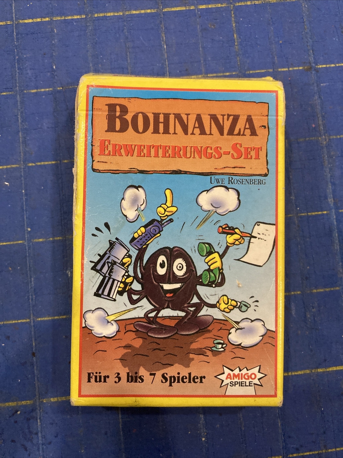 Amigo Board Games Bohnanza Expansion Set German Ed Box VG 50 Cards Erwweiterungs