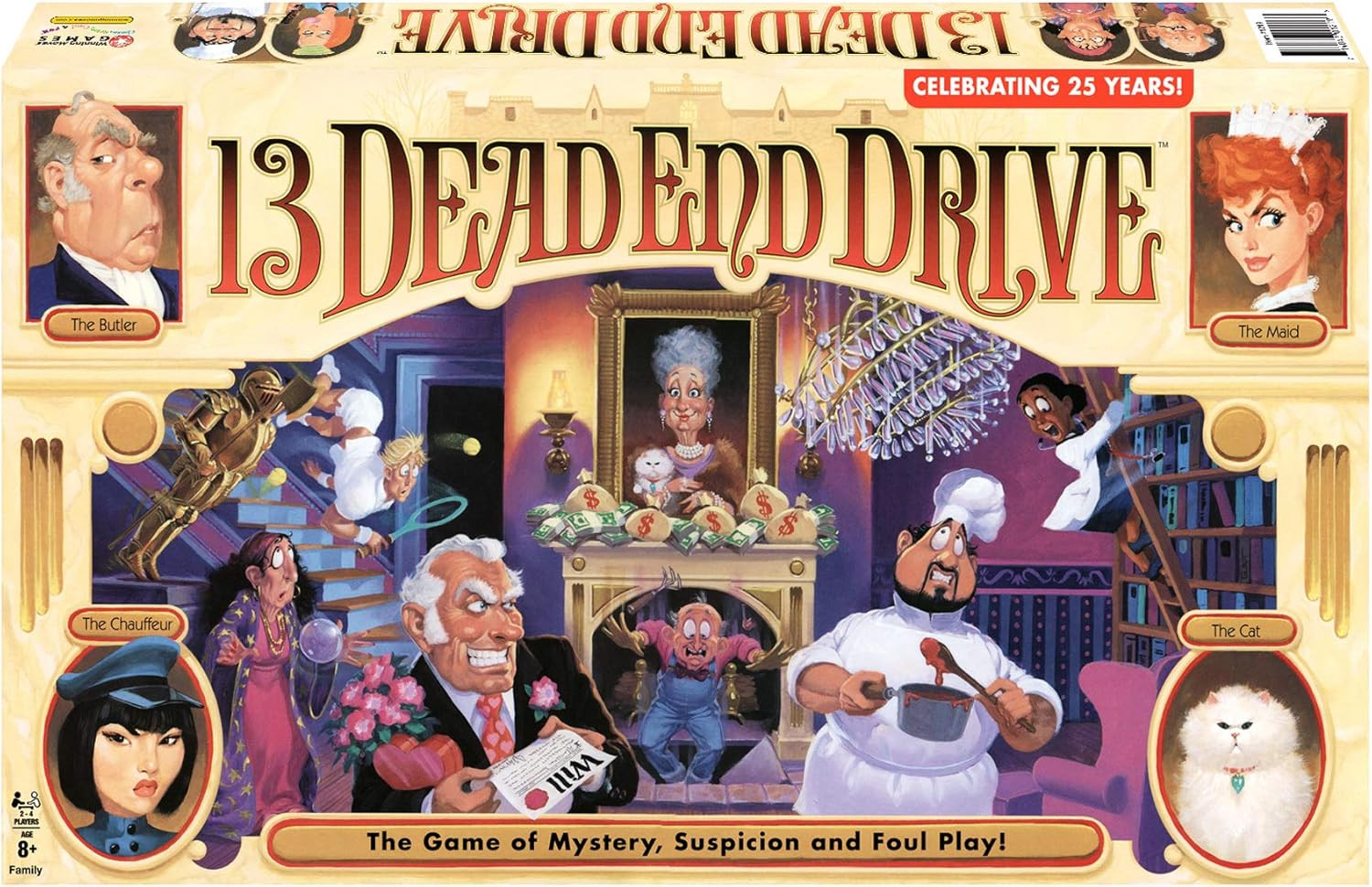 13 Dead End Drive by Winning Moves Games USA, The Deduction Game of…