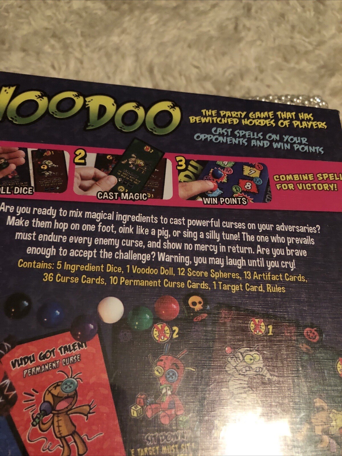 VOODOO Kids Card Game Fun magic card game Mayday Games brand New Seal Free 🎁