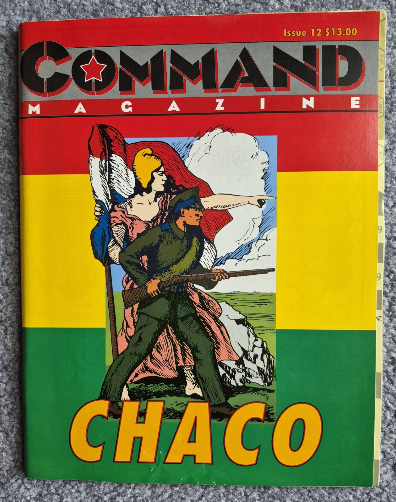 Command Magazine #12 – The Chaco War – Unpunched, 1991, XTR