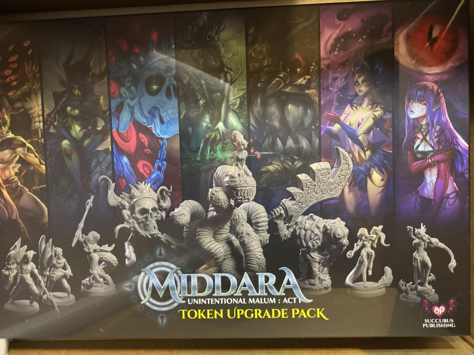 Succubus Publishing Middara Token Upgrade Pack & Sylvia Expansion