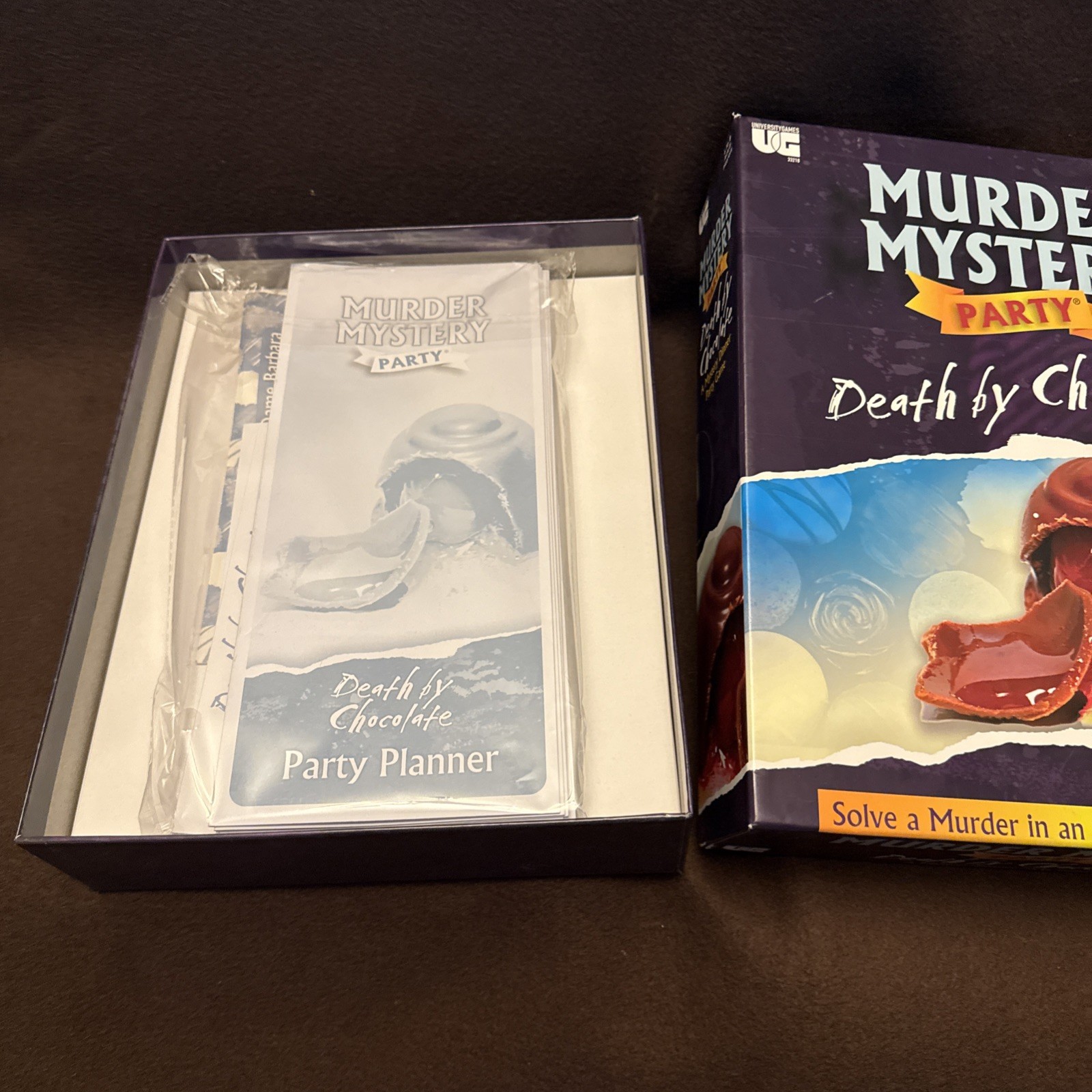 New Murder Mystery Party – Death By Chocolate – Mystery Dinner Party Game