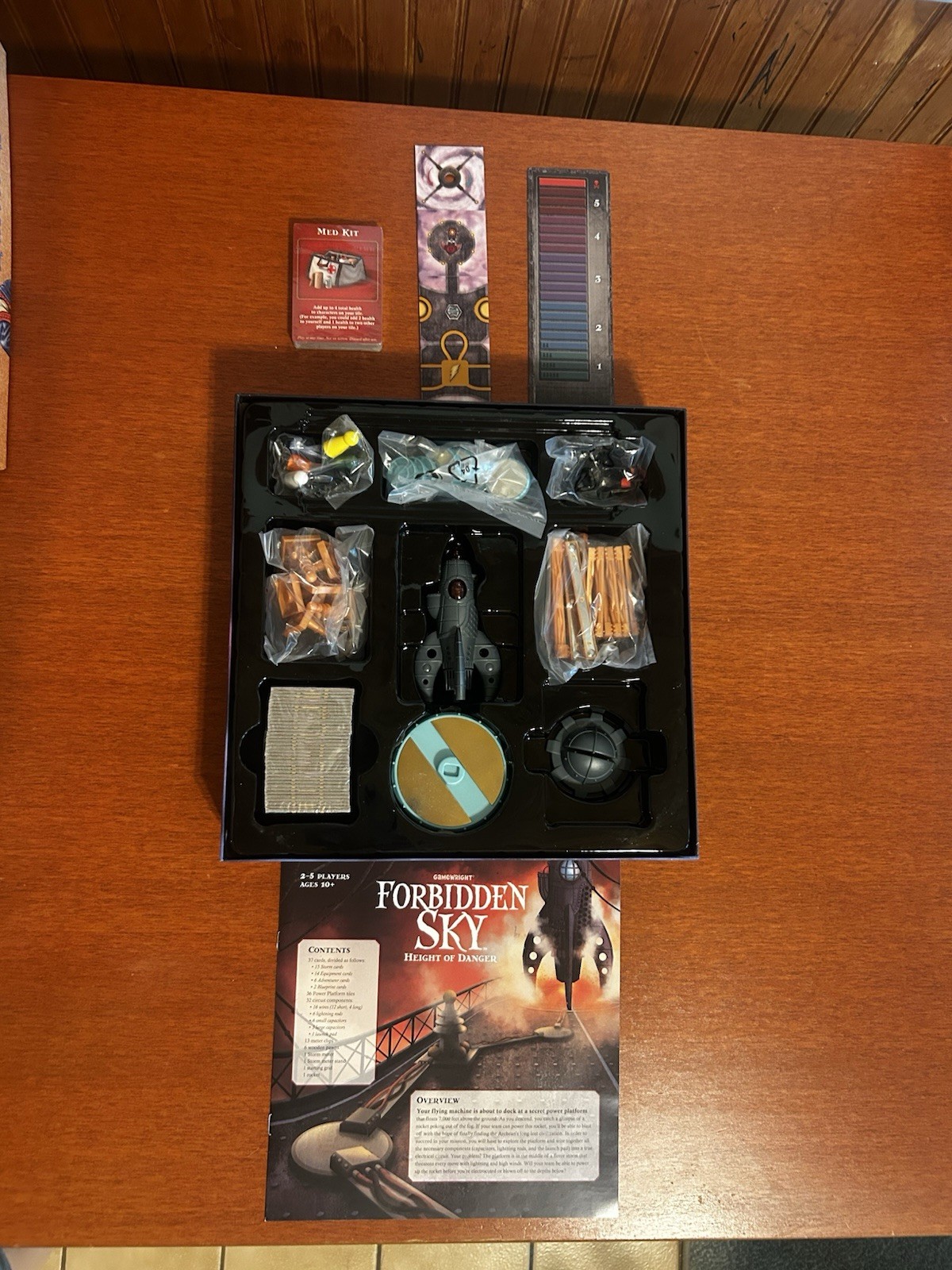 Gamewright Forbidden Sky: Height of Danger Strategy Board Game, 2-5 Players, 10+