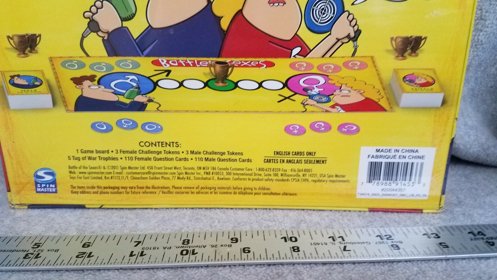 Battle Of The Sexes Adult Card Game It’s Male Vs Female Gender Based NEW