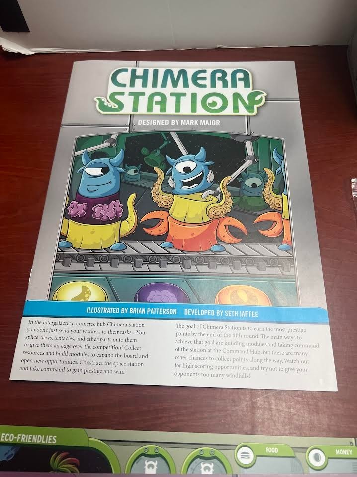 Chimera Station Board Game Deluxified Edition + 2017 Mini Expansion Promo – TMG
