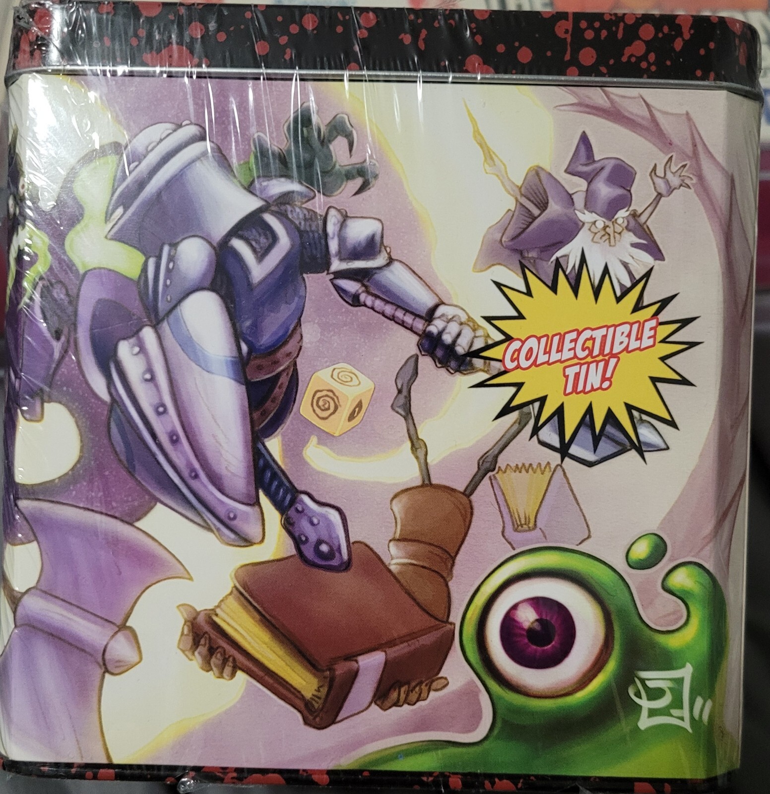WizKids NECA Quarriors Dice Building Game Metal Tin Version SEALED HTF