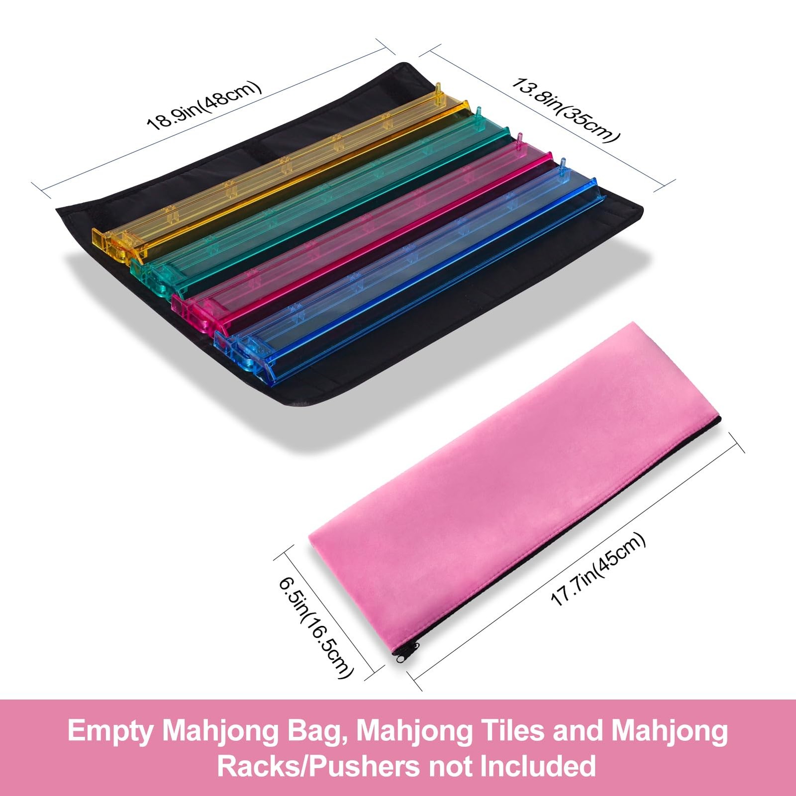Empty Mahjong Bag, Quality American Mahjong Set Carrying Case with A Wrapper …