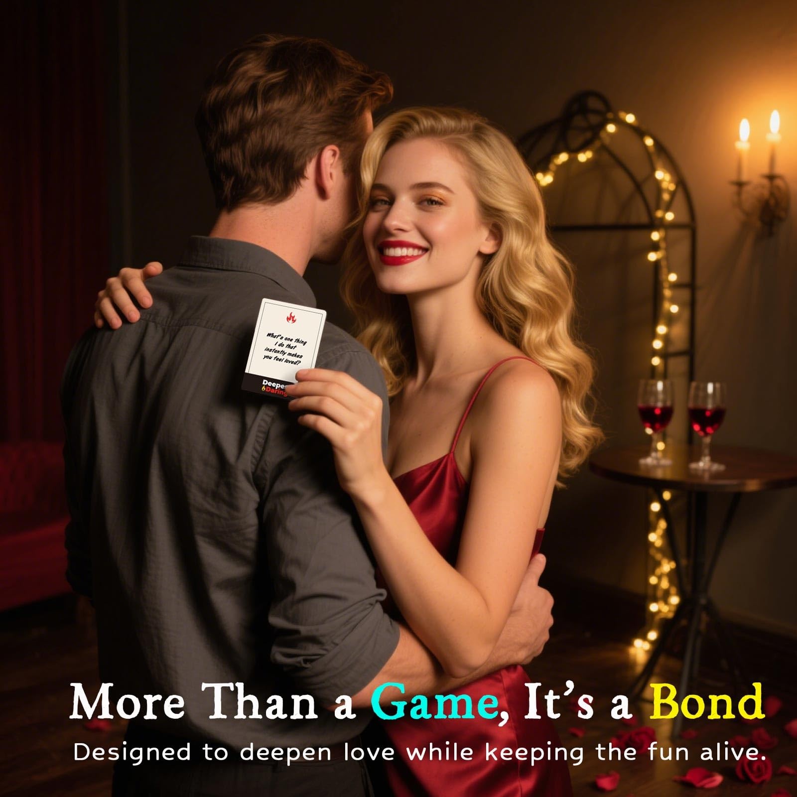 Couples Games – Date Night Card Game with 150 Deep Questions & Dares, Romanti…
