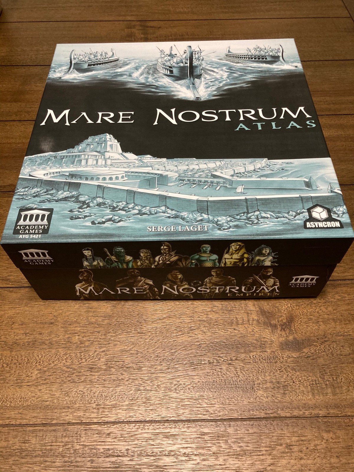 Mare Nostrum Empires with Atlas Expansion and Extra Set of Dice