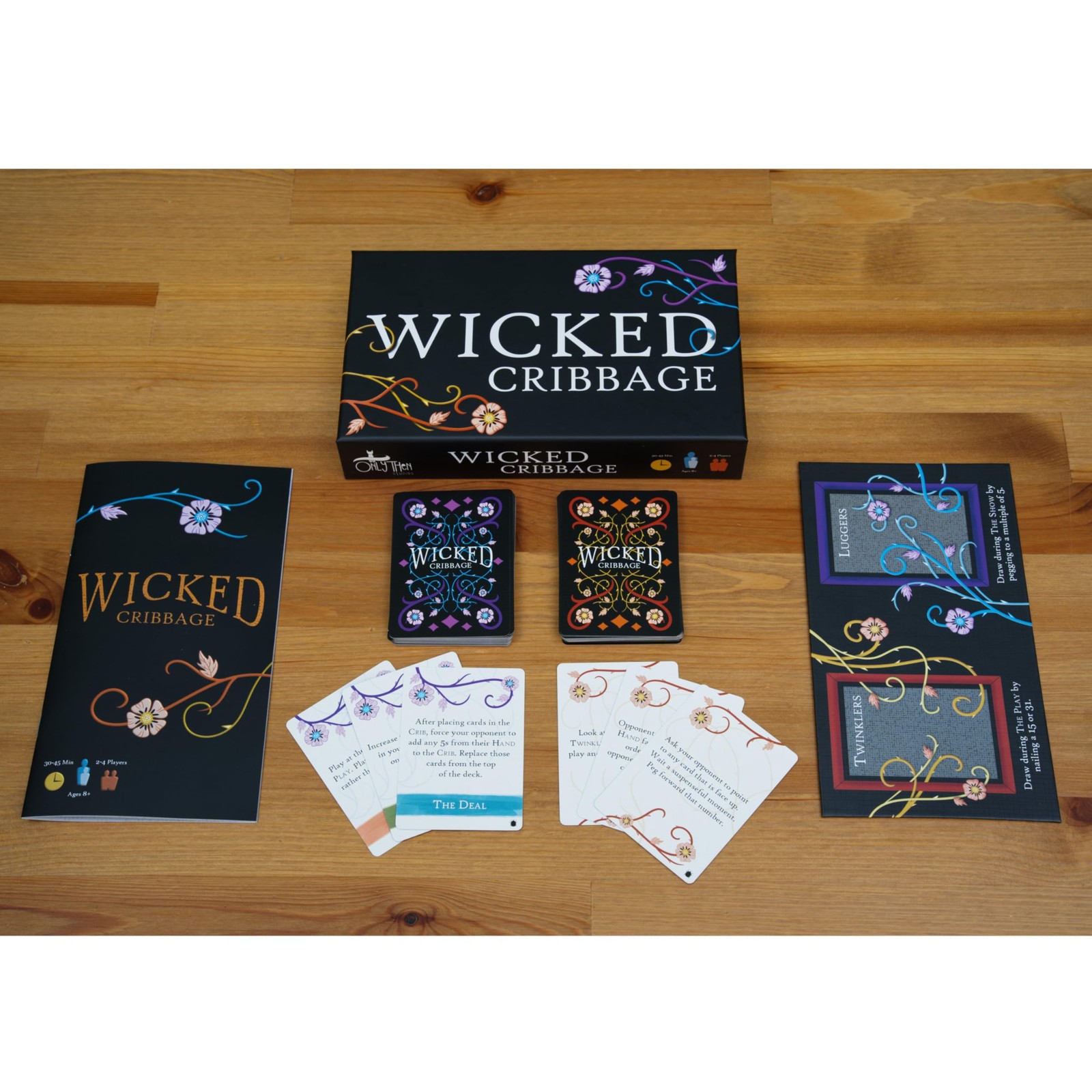 Wicked Cribbage | A Playful Twist On A Game | 30-45 Minute Playtime | Ages 8+…