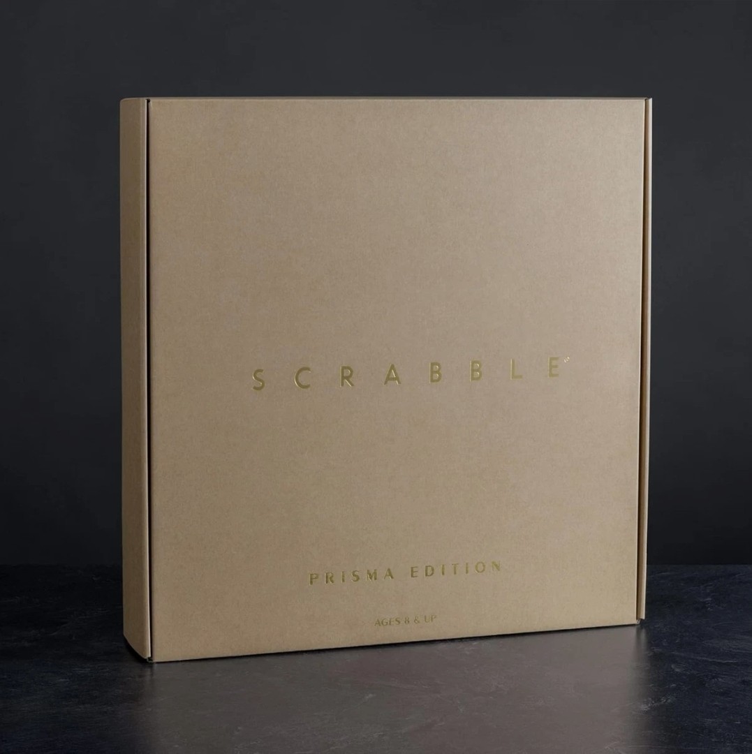 WS Game Company Scrabble Prisma Glass Edition