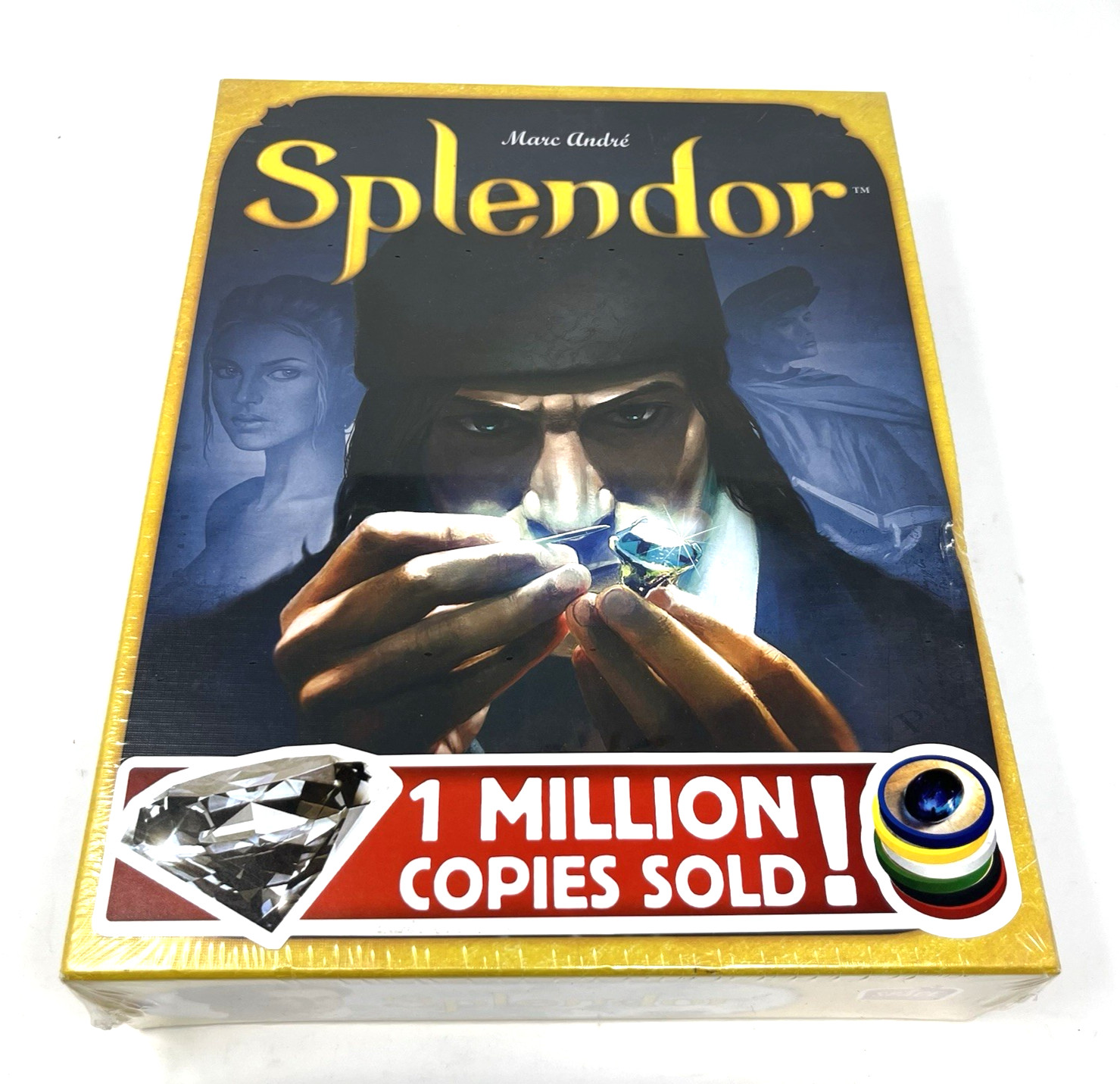 Splendor Board Game by Marc Andre from Space Cowboys/Asmodee Brand New – Box Dmg