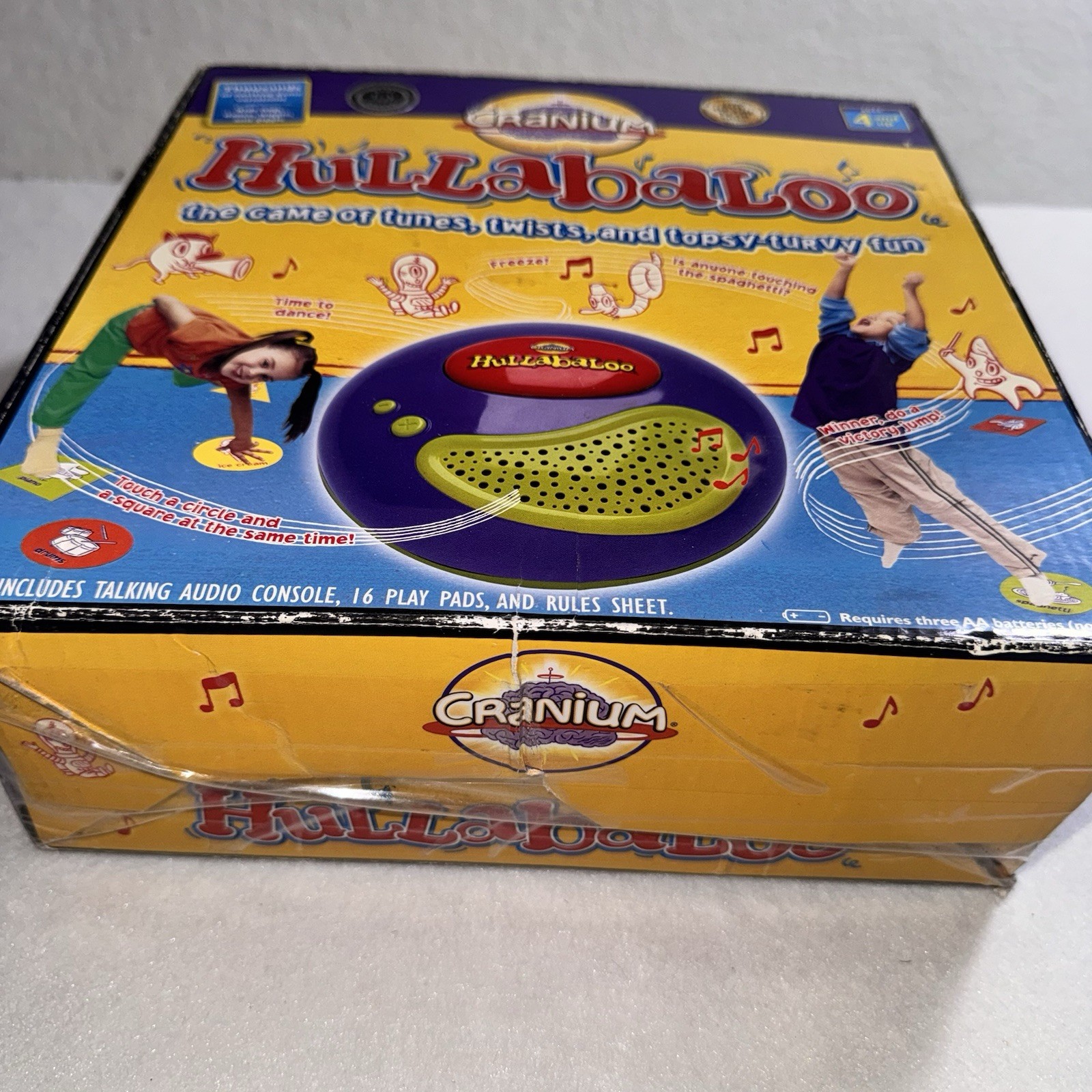 Cranium Hullabaloo Interactive Kids Game Complete Tested Works Ages 4+ 2002 Toy