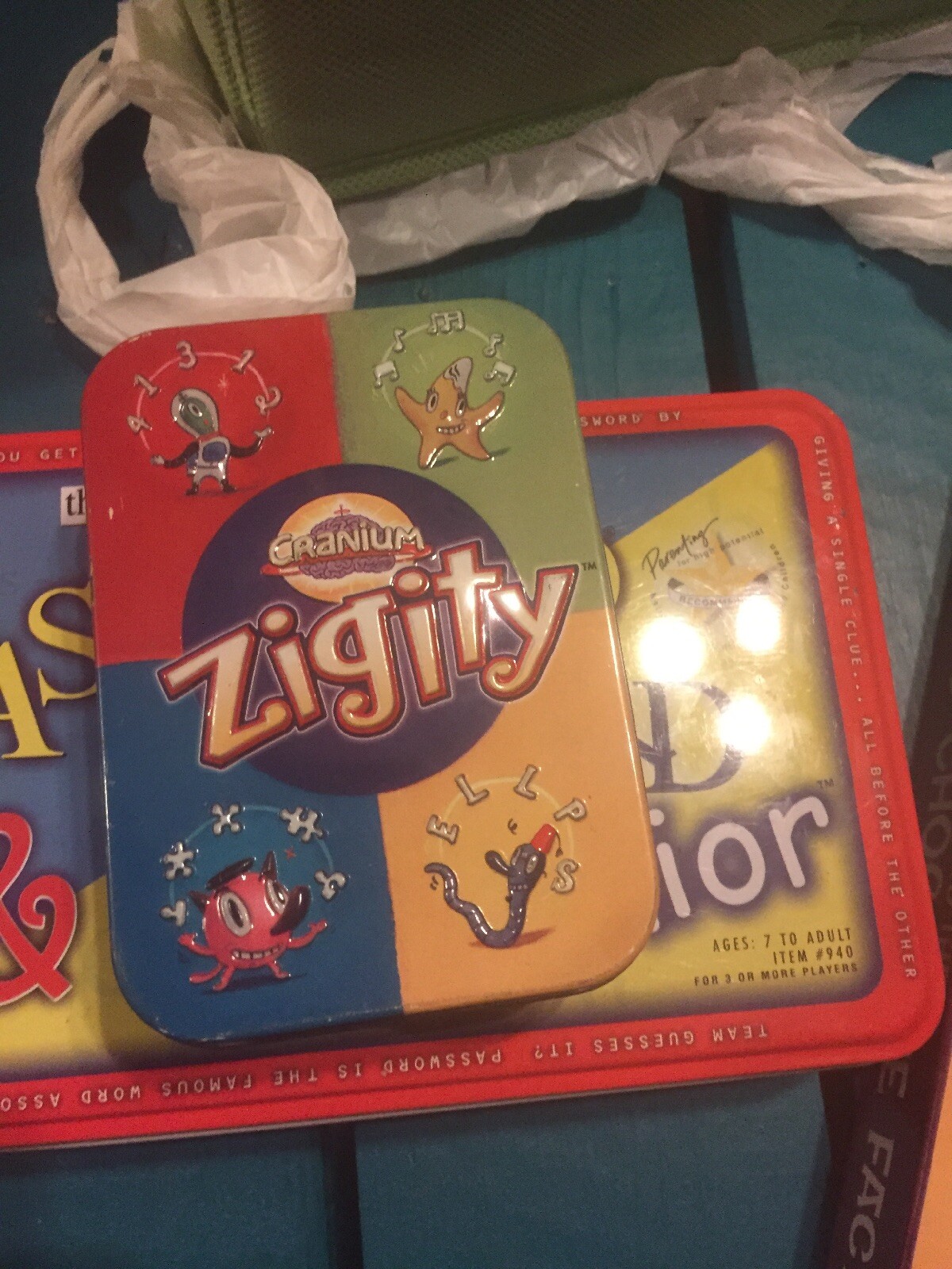 Children’s Unisex Cranium ZIGITY Card Game in Collector Tin