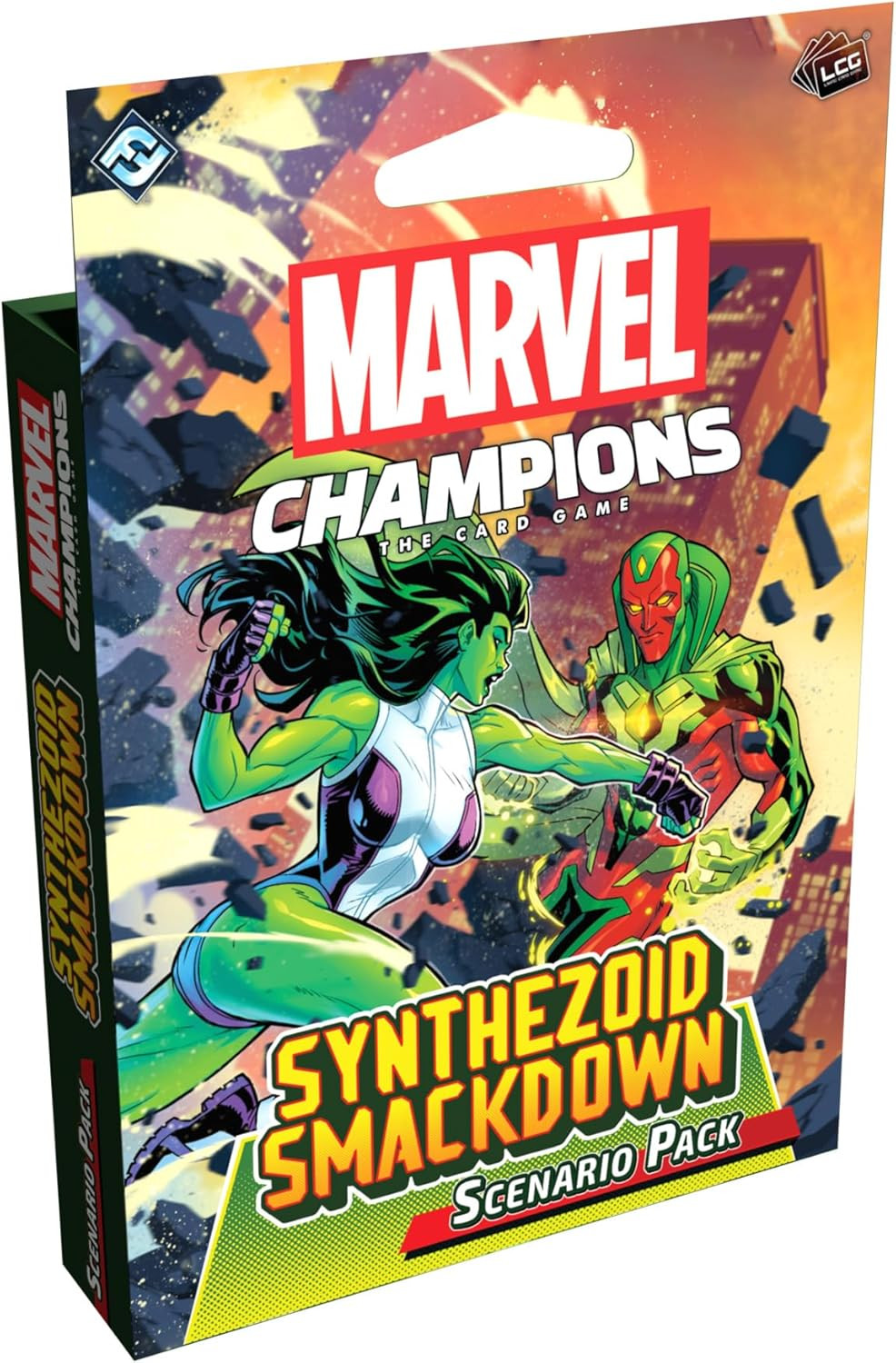 Marvel Champions the Card Game Synthezoid Smackdown Scenario Pack – She-Hulk Vs.