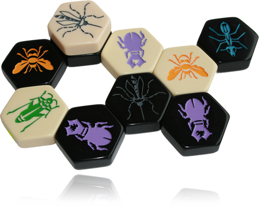 Hive Tile Game The Mosquito Expansion Adds 2 Pieces Gen 42