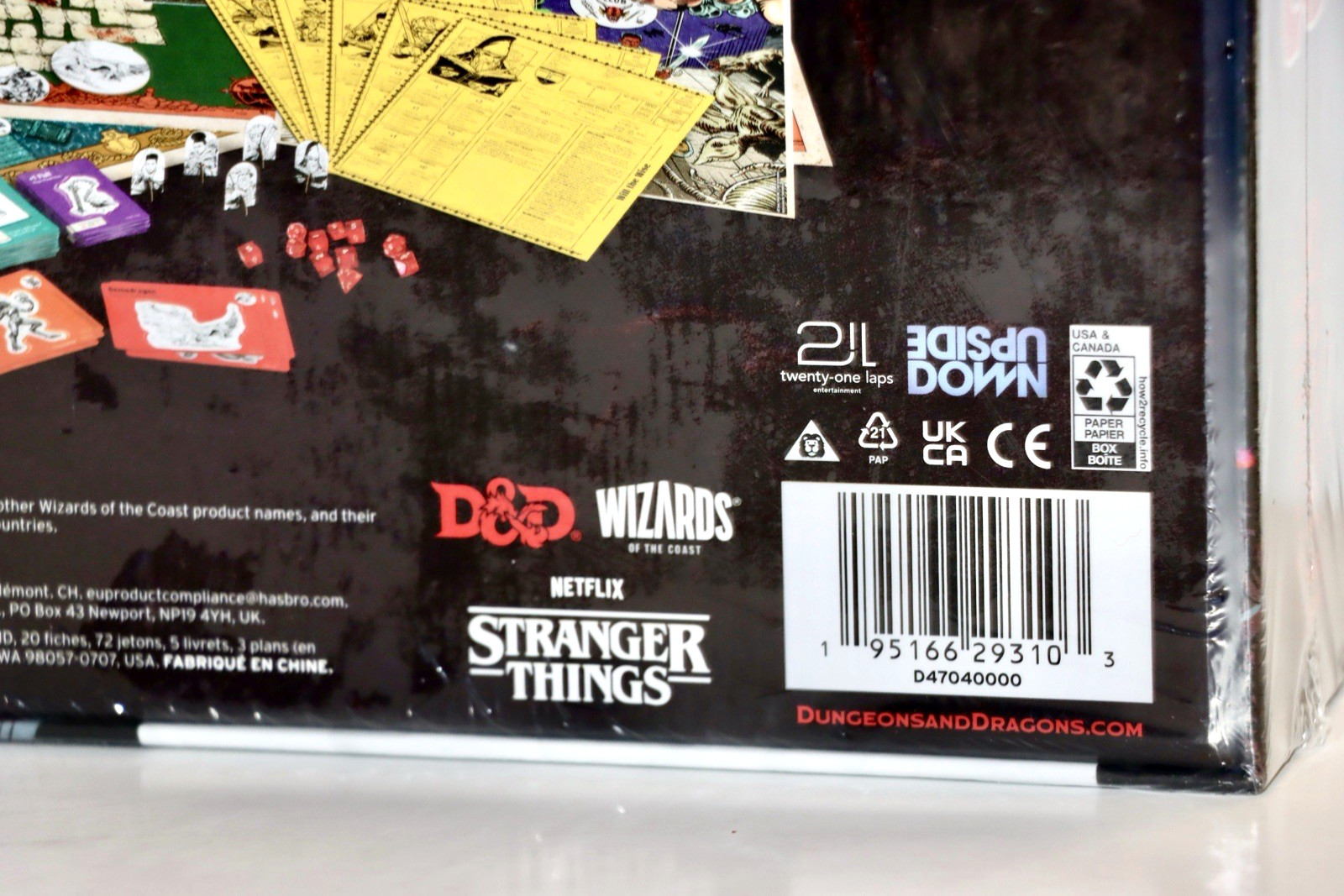 Welcome to the Hellfire Club Game Stranger Things D&D Dungeons & Dragons Sealed