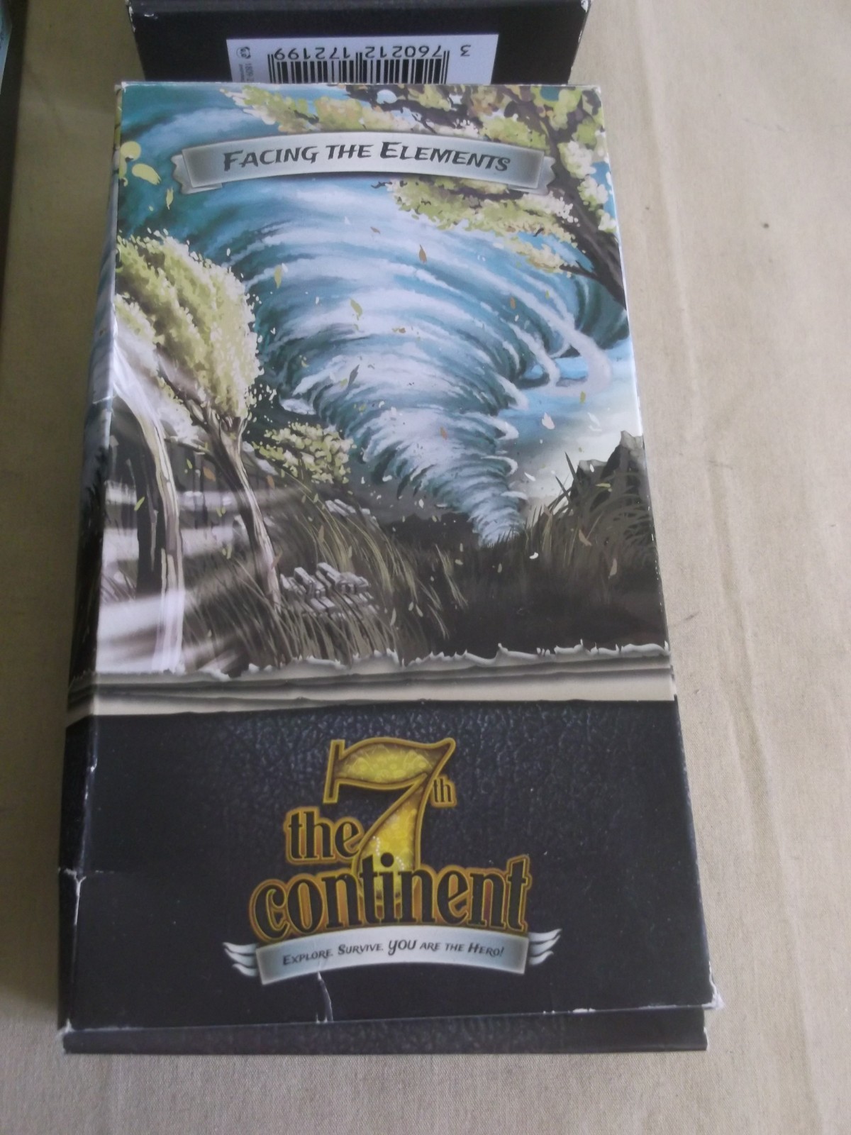 THE 7TH CONTINENT 2017 CORE GAME + FACING ELEMENTS FEAR DEVOURERS EXPANSION