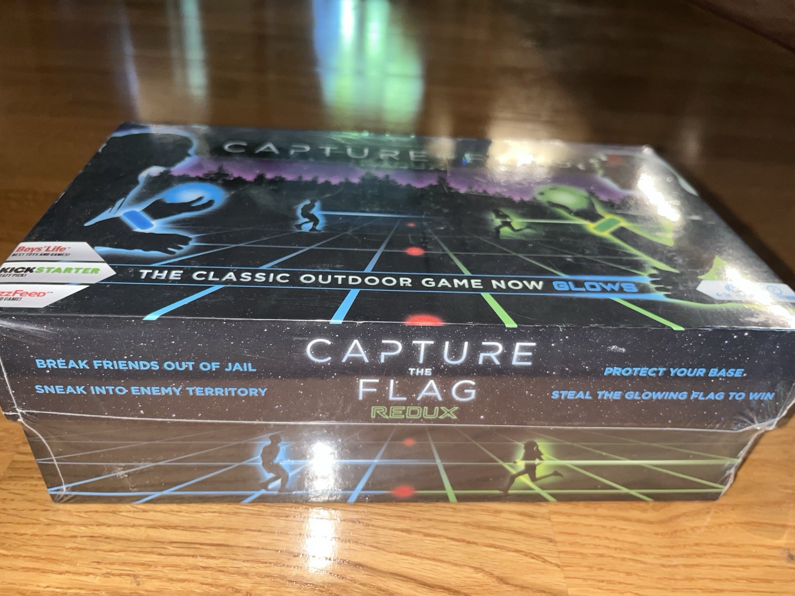 CAPTURE THE FLAG REDUX: Glow in the Dark Outdoor Game – NEW and SEALED!!!!