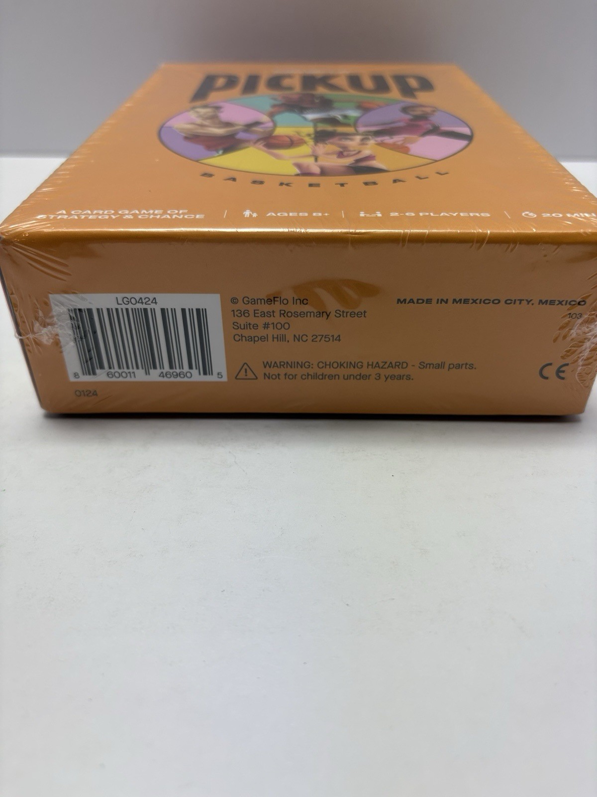 Gameflo Pickup Basketball Card Game Of Strategy Ages 8+ 2 – 6 Players NIP Sealed