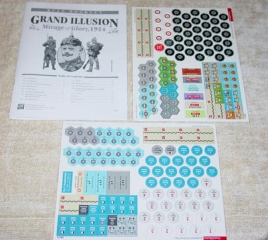 GMT Game – GRAND ILLUSION – Mirage of Glory, 1914 (UNP) +P500 Exclusive Scenario