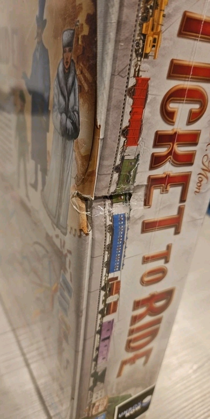 Ticket To Ride 15th Anniversary Edition Special Edition Days Of Wonder (Sealed)