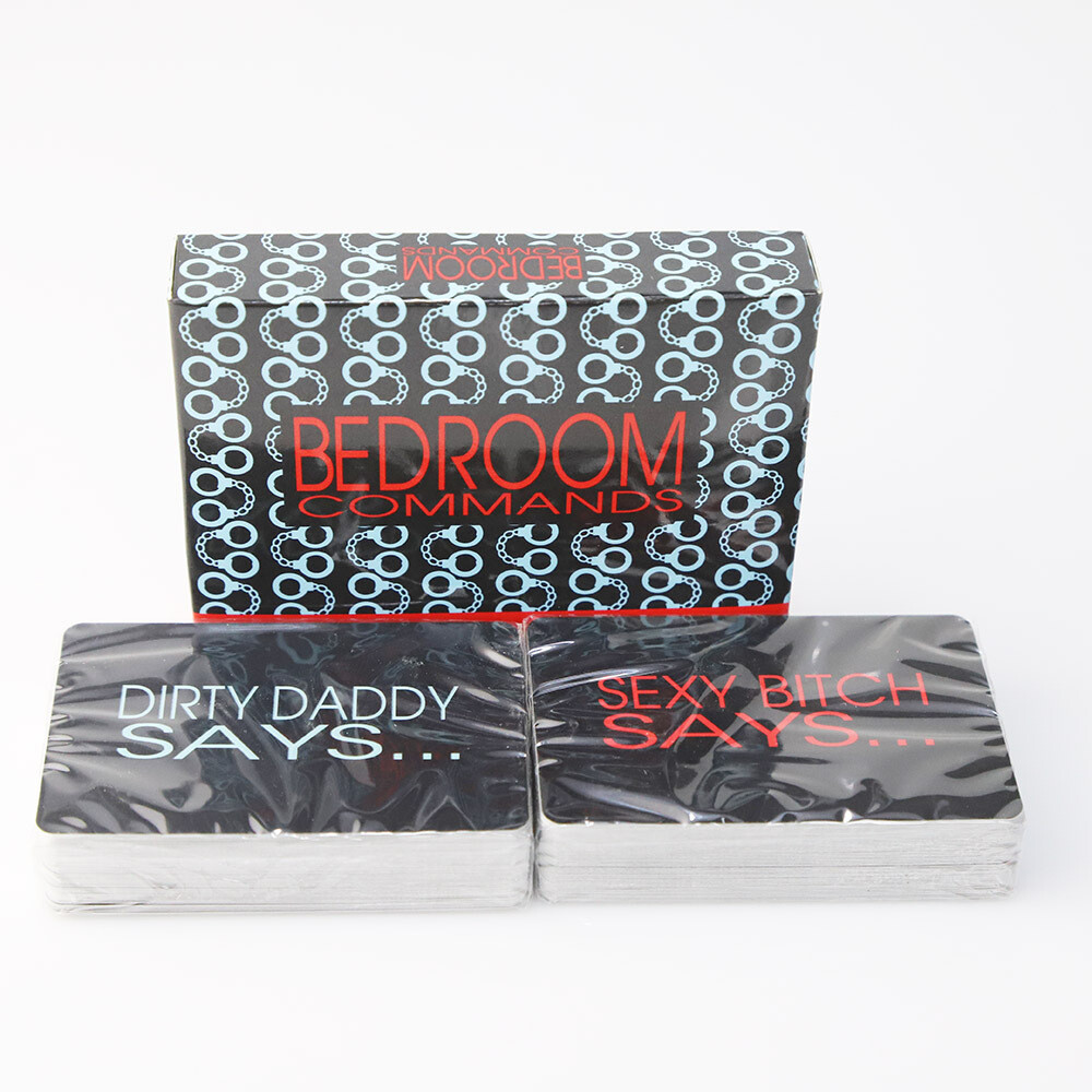 1Set Bedroom Command Game Couple Card Sex Adult Fun Card Naughty Gift Aid Battle