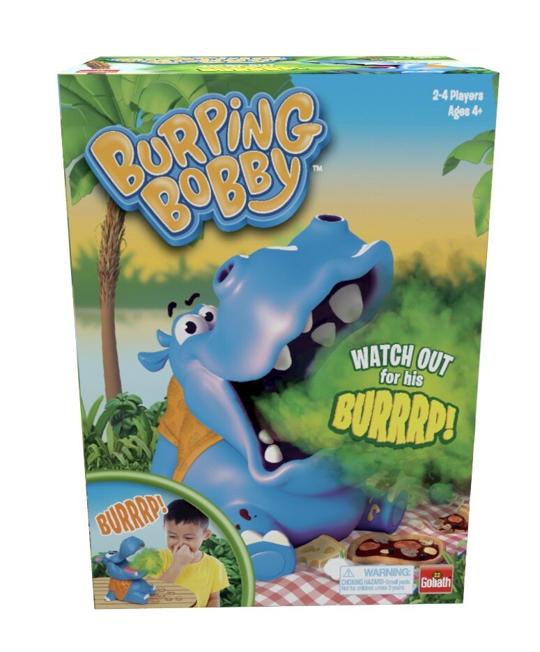 Burping Bobby by Goliath, Multi Color-Free Shipping