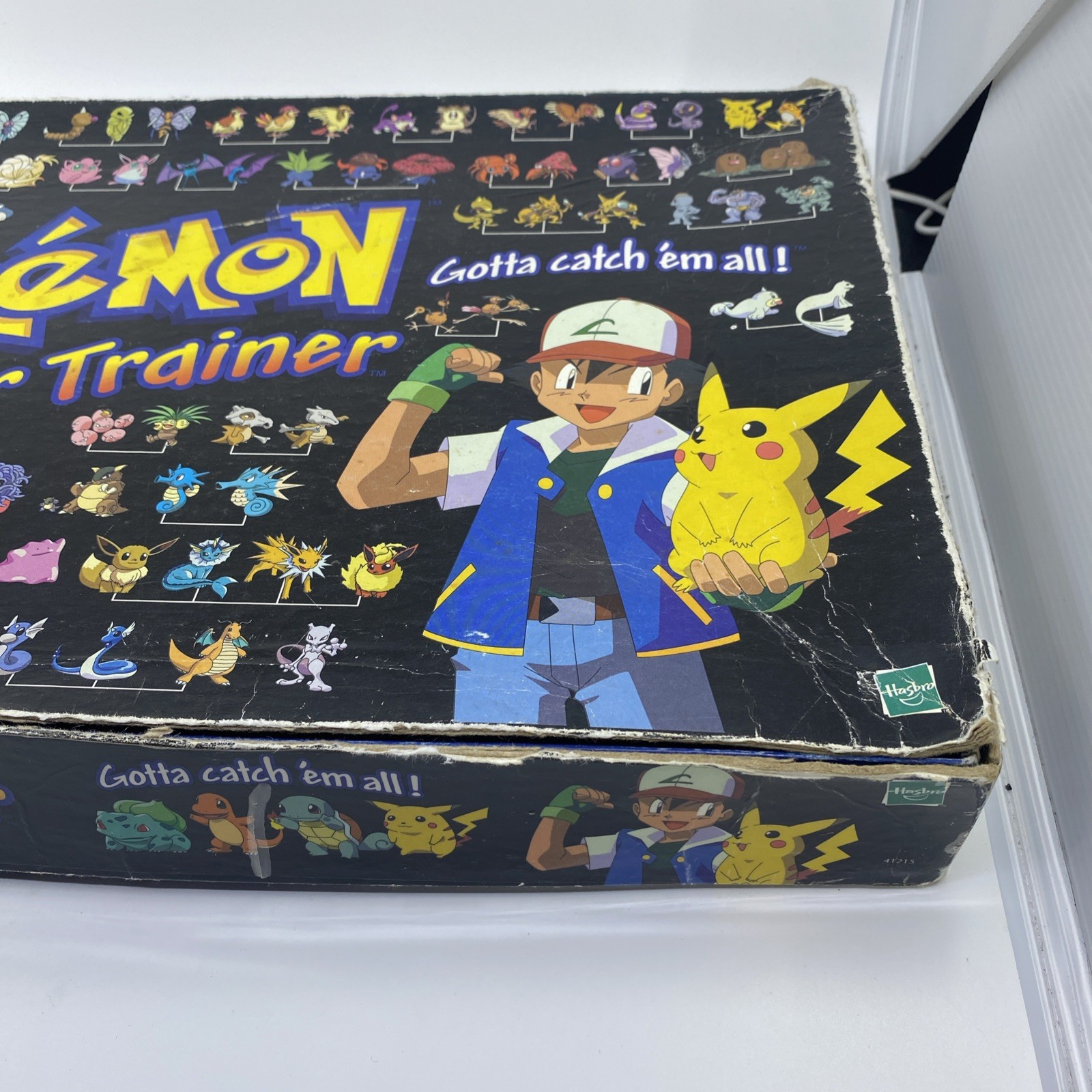 1999 Pokémon Master Trainer Board Game Milton Bradley Incomplete See Description