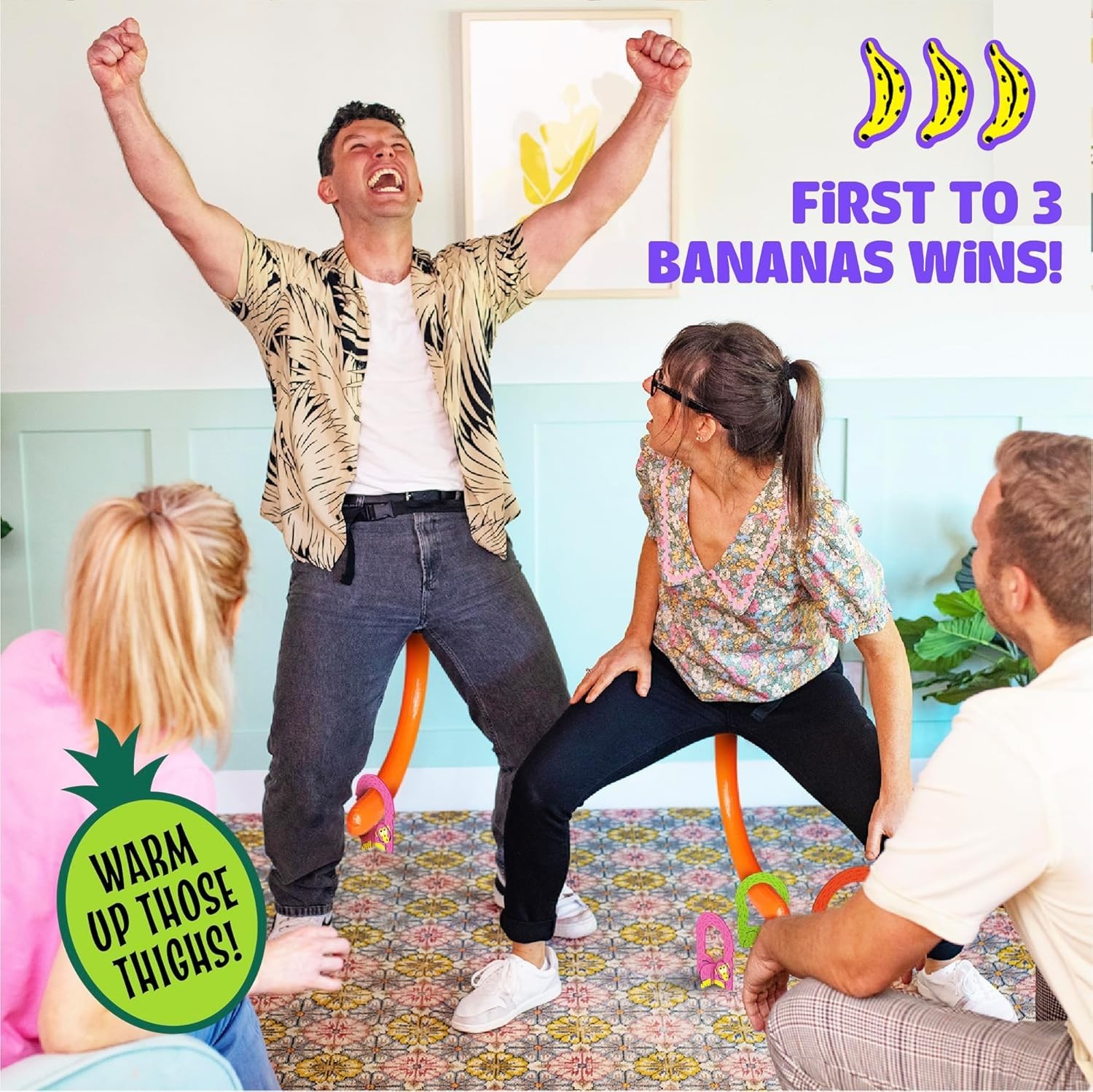 It’s Bananas! Hilarious Multiplayer Party Game for Kids & Adults – Ideal Gift