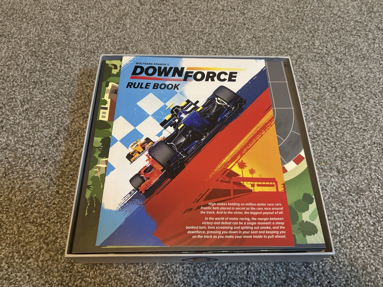 Restoration Games Wolfgang Kramer’s Downforce Board Game