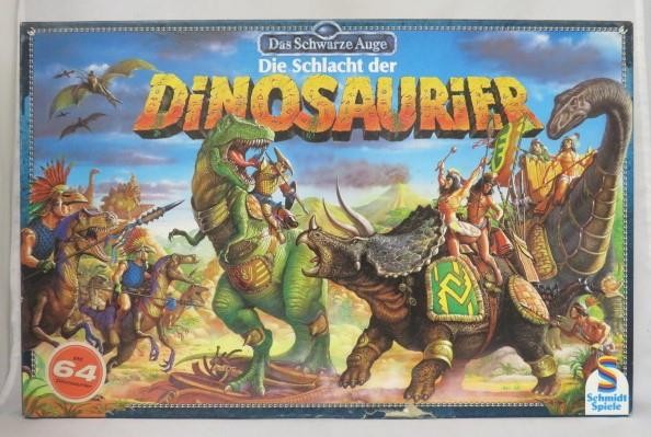 Schmidt: Die Schlacht Der Dinosaurier – Dinosaur Miniatures Board Game (NM) RARE