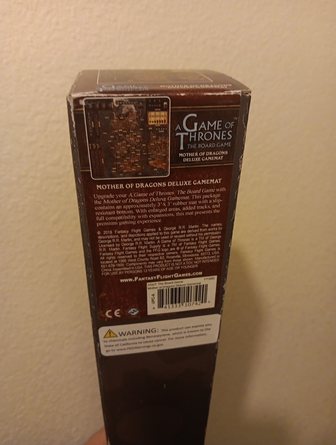Game of Thrones Board Game Mother of Dragons Deluxe Gamemat Playmat NEW FFG GoT