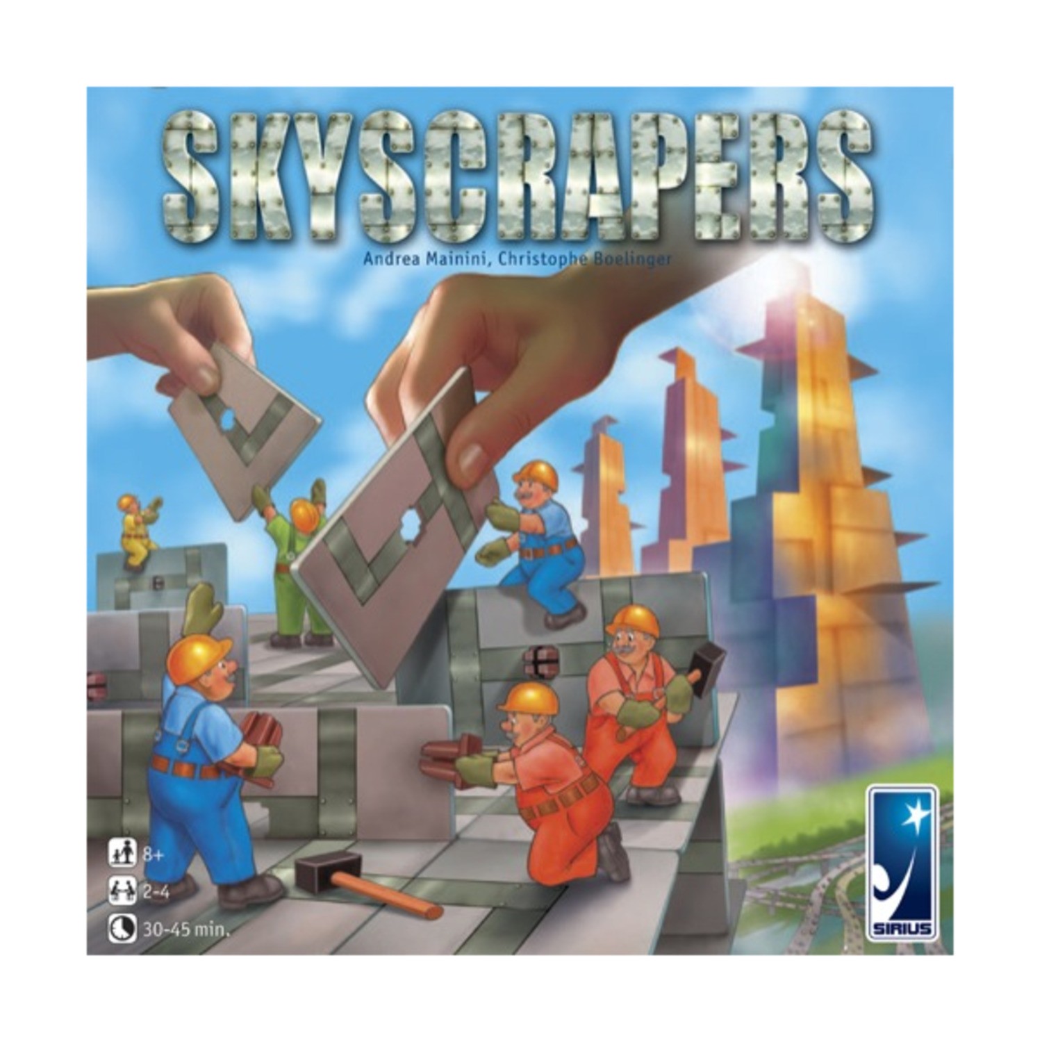 Sirius Products Boardgame Skyscrapers Box VG/NM